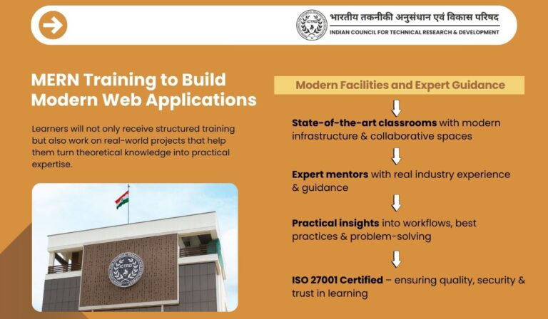 MERN Full Stack Certification in Nagpur by ICTRD: Learn, Build & Get ...